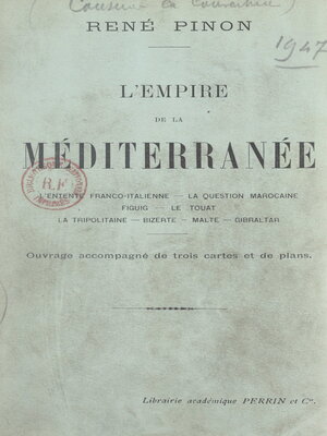 cover image of L'empire de la Méditerranée